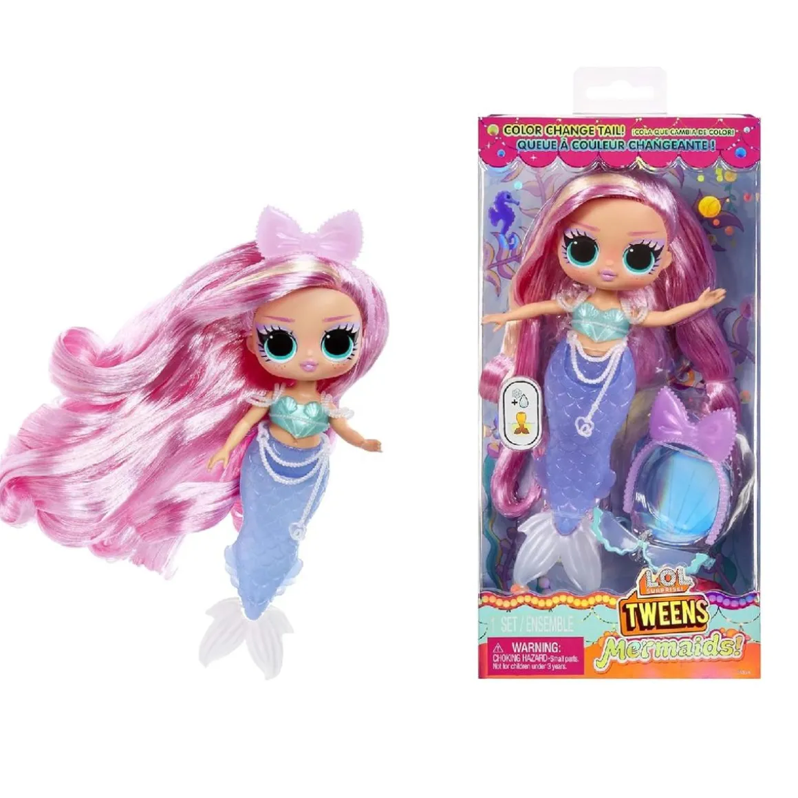 L.O.L. Surprise - Lola Waves - Muñeca Tweens Sirena
