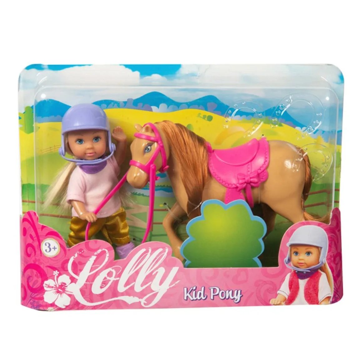 Lolly - Muñeca Lolly Kid pony ㅤ