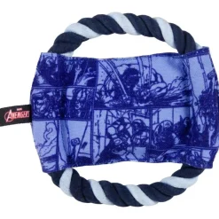 Los vengadores - Cuerda dental disco para perro con sonidos