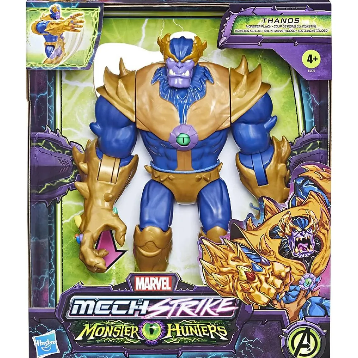 Los Vengadores - Monster Hunters - Thanos golpe monstruoso