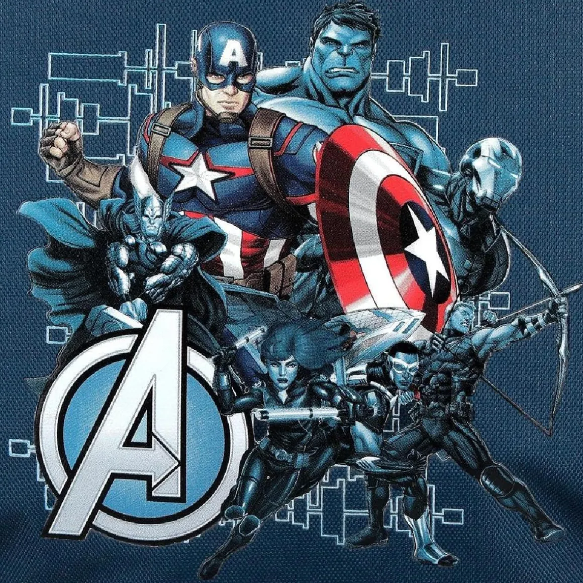 Marvel - Portatodo 2 compartimentos - Legendary Avengers