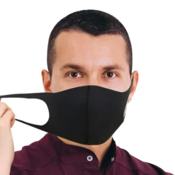 Mascarilla protección de spandex reutilizable 1 ud Rosa