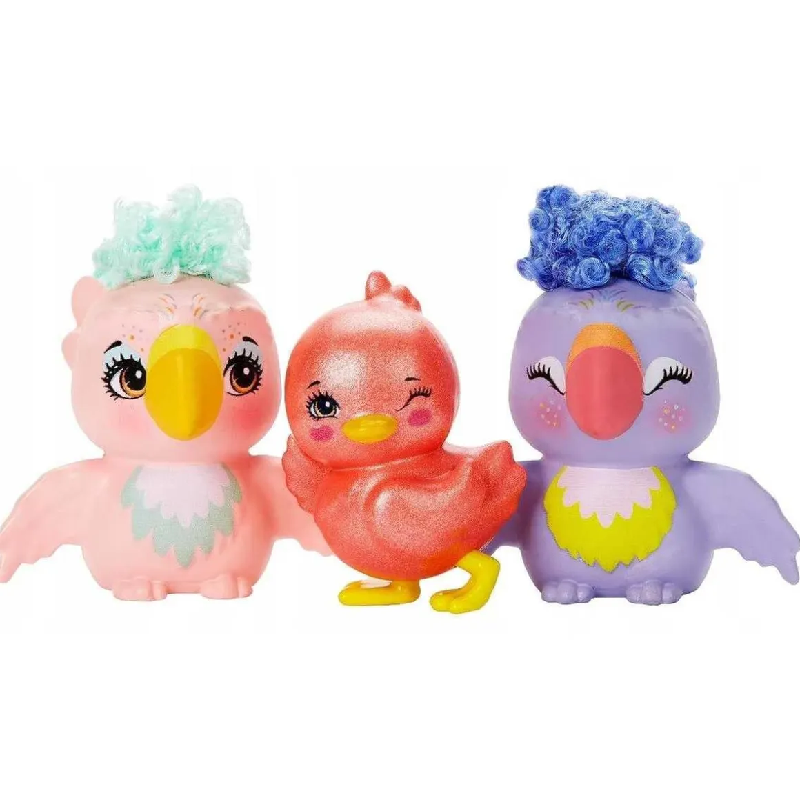 Mattel - Enchantimals - Enchantimals familia de loros muñecas con mascotas y accesorios (Varios modelos) ㅤ