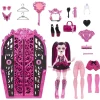 Mattel - Monster High - Muñeca Draculaura Skulltimate con armario y accesorios