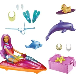 Mattel - Muñeca Dreamtopia con accesorios acuáticos ㅤ