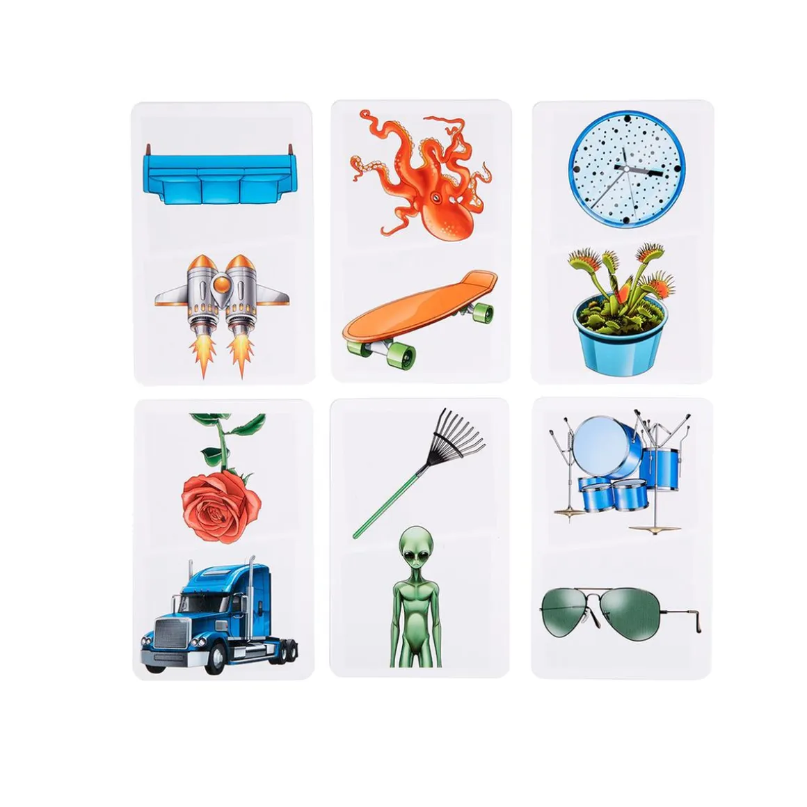 Mattel Games - Pic Flip - Juego de Cartas