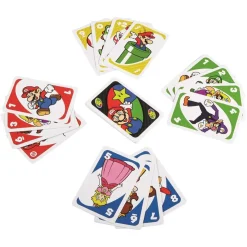 Mattel Games - UNO Super Mario - Juego de Cartas
