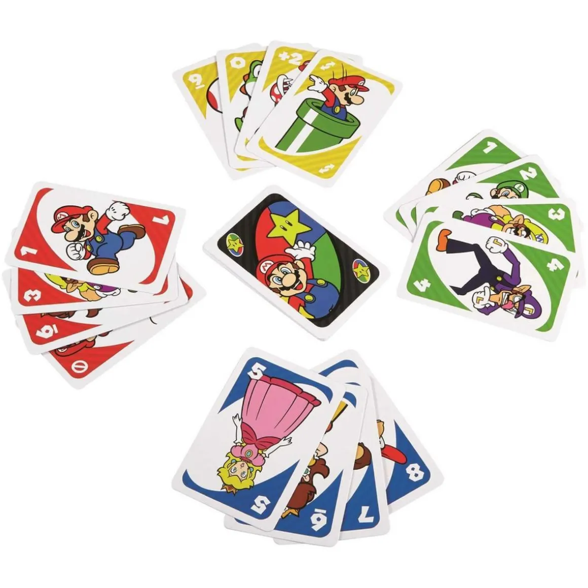 Mattel Games - UNO Super Mario - Juego de Cartas