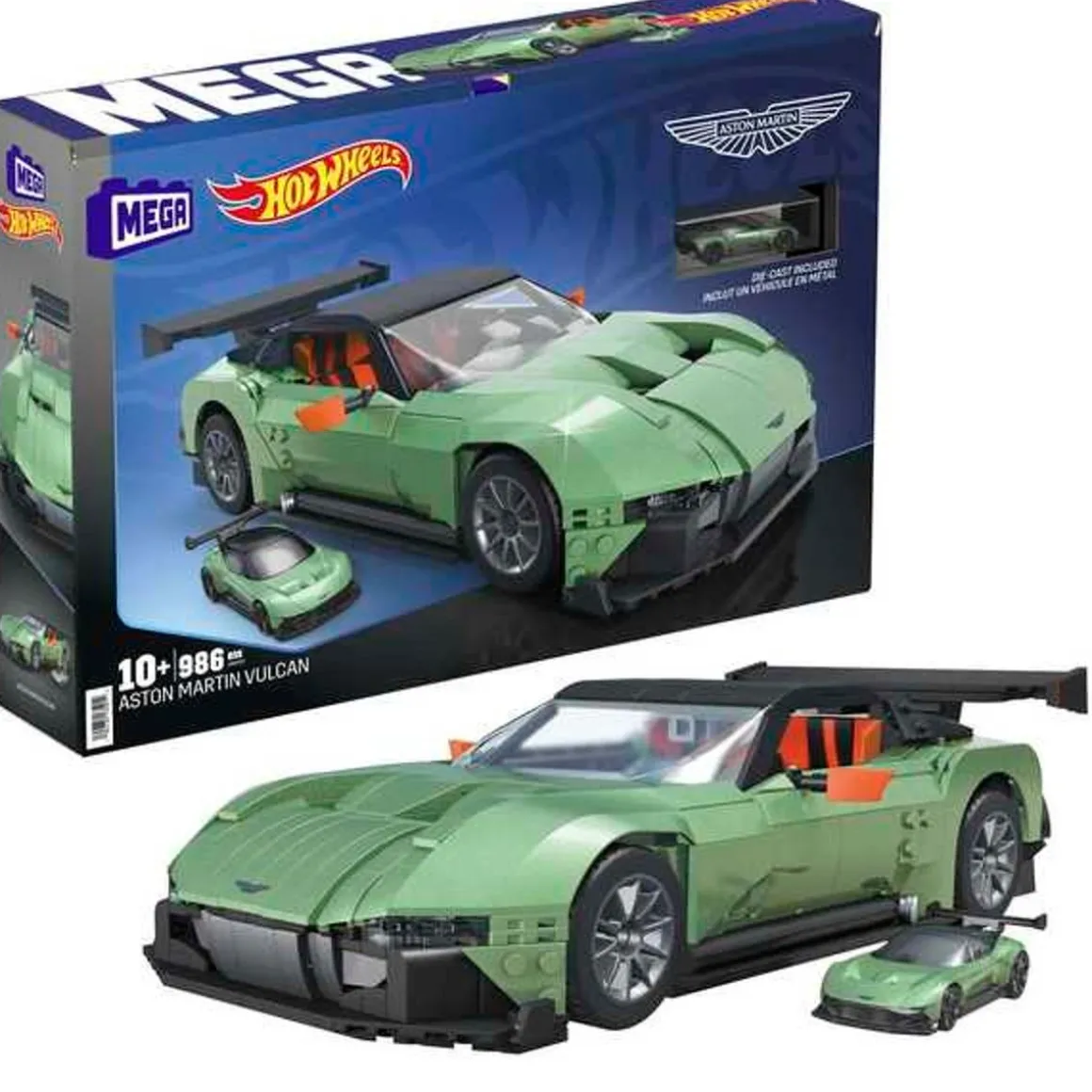 Mega Bloks - Juego de construcción vehículo deportivo con bloques ㅤ