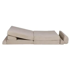 MeowBaby - Sofá de pana Premium infantil beige