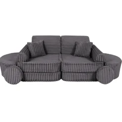 MeowBaby - Sofá Infantil Churros Pocket Max Color Gris Jurassic