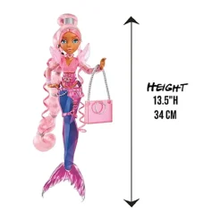 Mermaze Mermaidz - Harmonique - Muñeca sirena, muñeca sirena que cambia de color