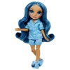 MGA - Rainbow High Junior High PJ Party Muñeca Skyler Blue ㅤ
