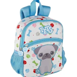 Minecraft - Mochila infantil Pets Bull Dog con compartimentos ergonómicos y ligera