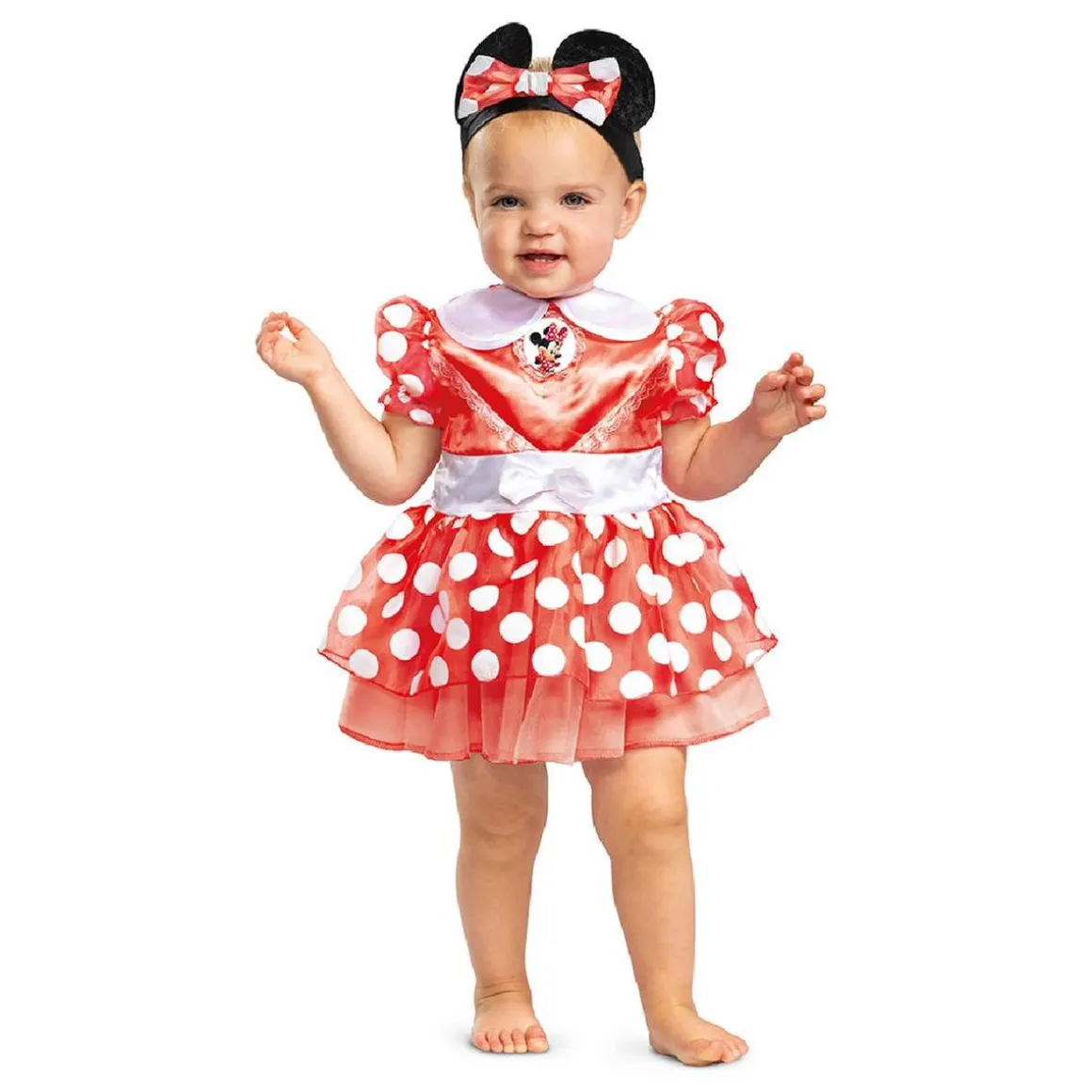 Minnie Mouse - Disfraz infantil 6-12 meses