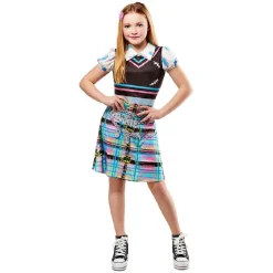 Monster High - Disfraz infantil Frankie Stein talla XS