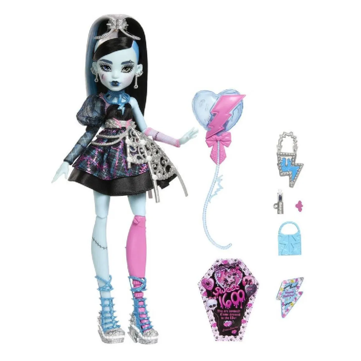 Monster High - Frankie Stein - Colección Scary Sweet Birthday