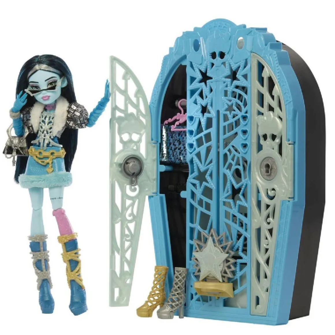 Monster High - Frankie Stein - Armario Skulltimate Secrets