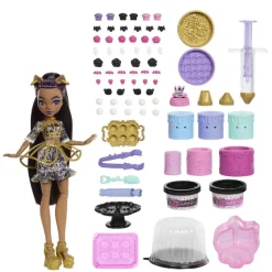 Monster High - Kit de Pastelería con Clawdeen Wolf - Colección Scary Sweet Birthday