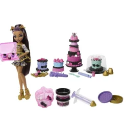 Monster High - Kit de Pastelería con Clawdeen Wolf - Colección Scary Sweet Birthday