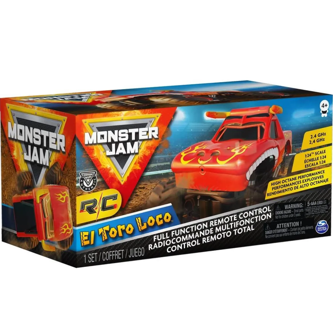 Monster Jam - El toro loco radiocontrol