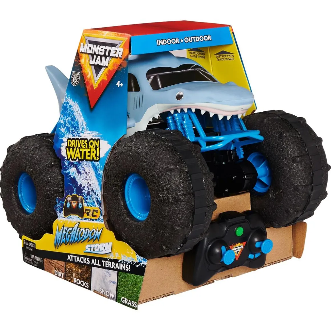 Monster Jam - Megalodon Anfibio RC