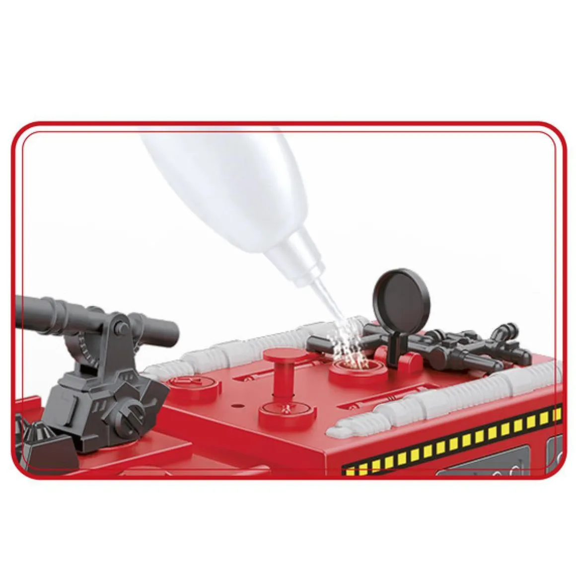 Motor & Co - Camión de Bomberos con Luz y Sonido