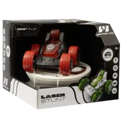 Motor & Co - Coche R/C Auto Laser Stunt con luz (Varios colores)