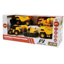 Motor & Co - Conjunto 5 vehículos de construcción JCB