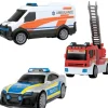 Motor & Co - Pack 3 vehículos de emergencia