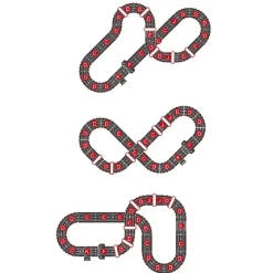 Motor & Co - Pista de Carreras Speedway 4,6 m con 2 Coches