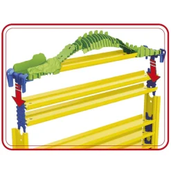 Motor & Co - Pista y Porta Coches Cocodrilo