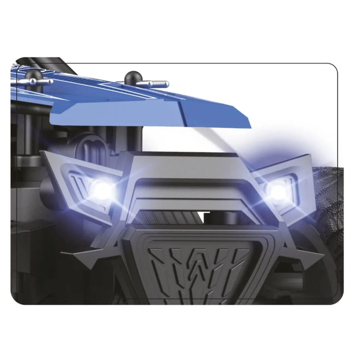 Motor & Co - RC Coche todoterreno 1:16 con luz (varios colores)