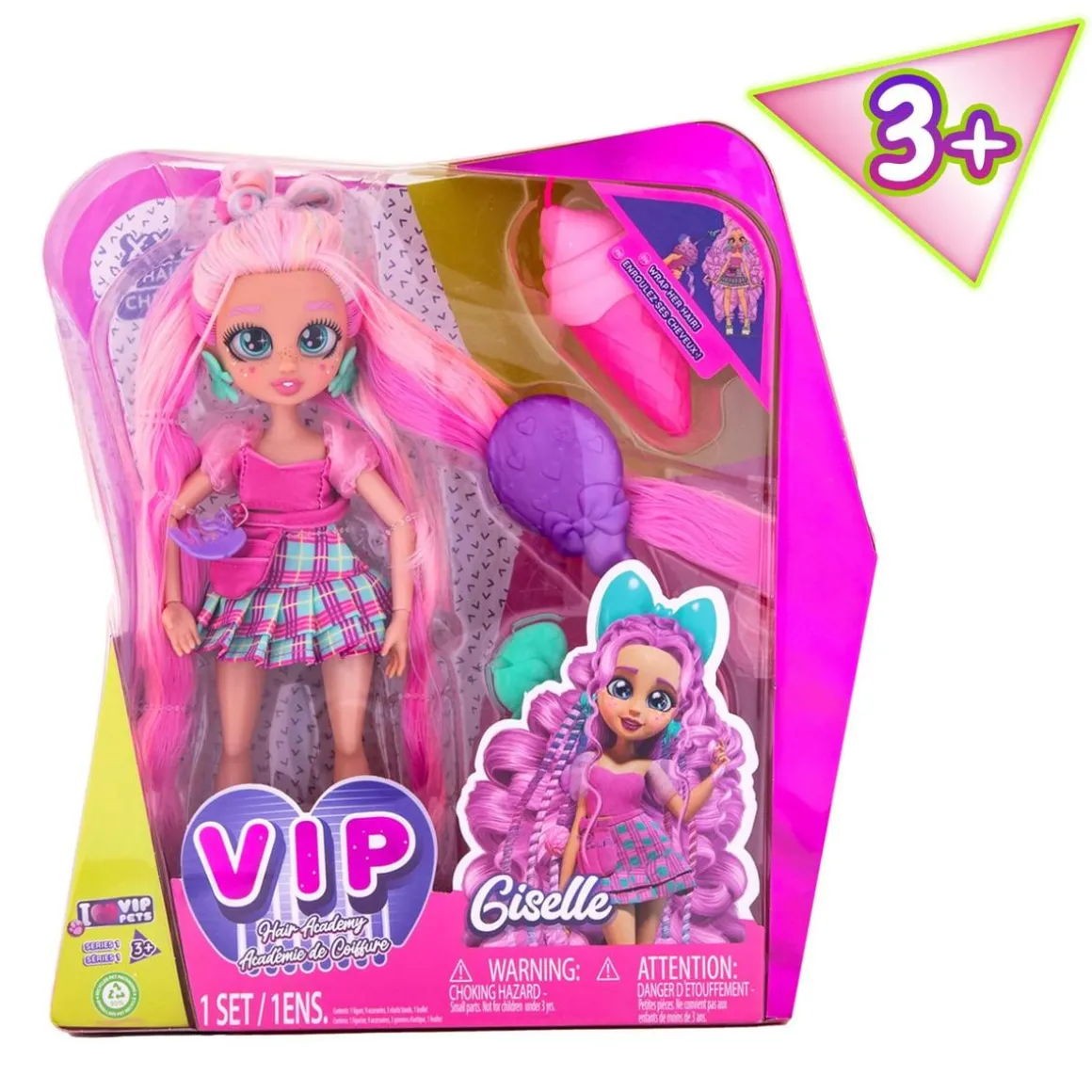 Muñeca VIP Girls S1 modelo Giselle ㅤ