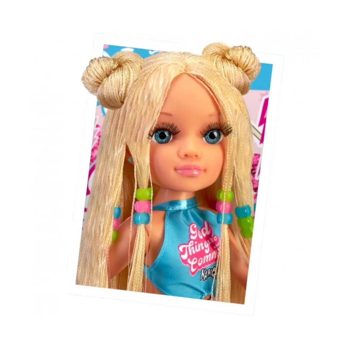 Nancy - Un día de trenzas, pelo rubio