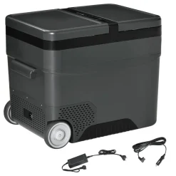 Outsunny - Nevera congelador 45L Negro