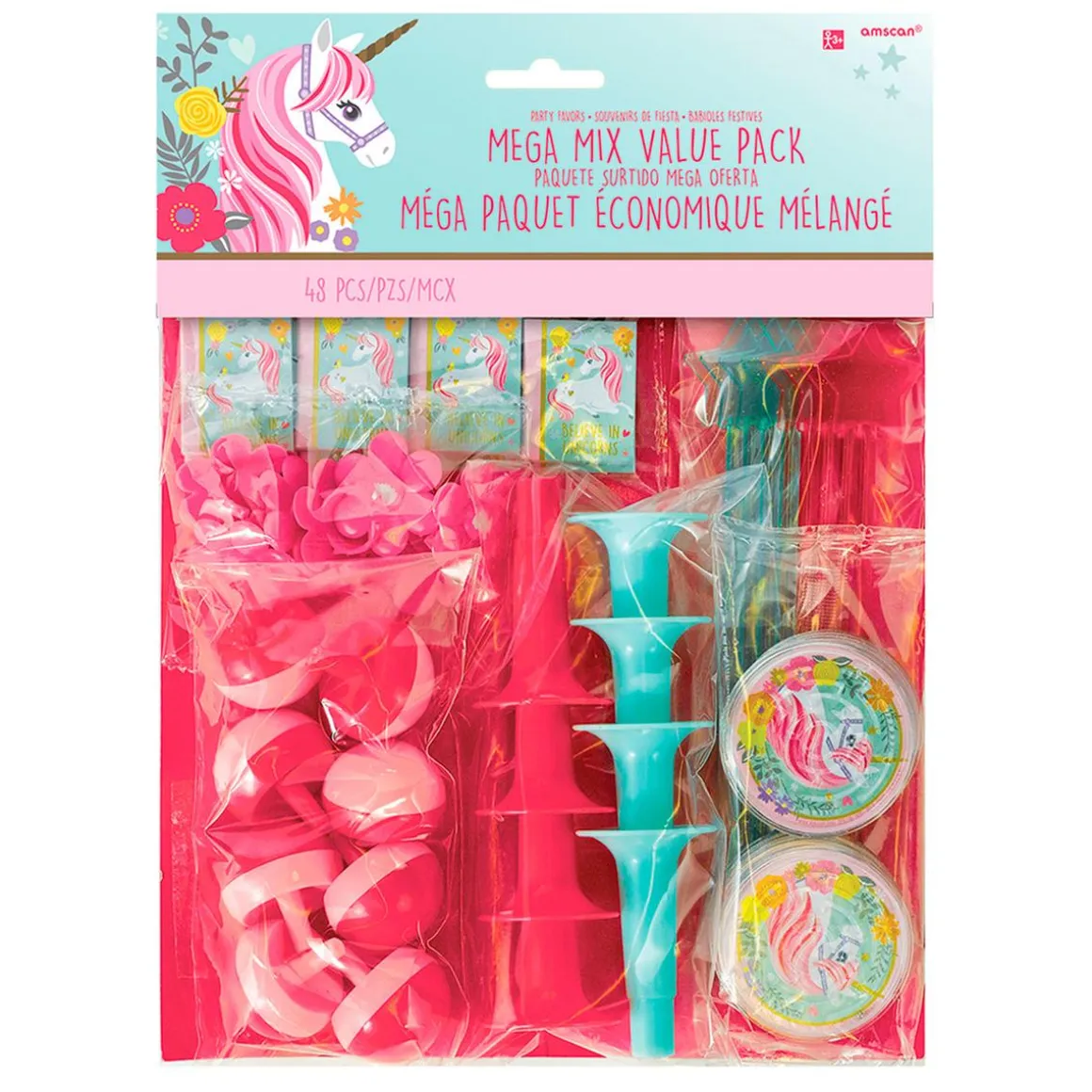 Pack 48 Juguetes de Unicornio
