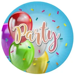 Pack 8 platos ecológicos de cartón - Party