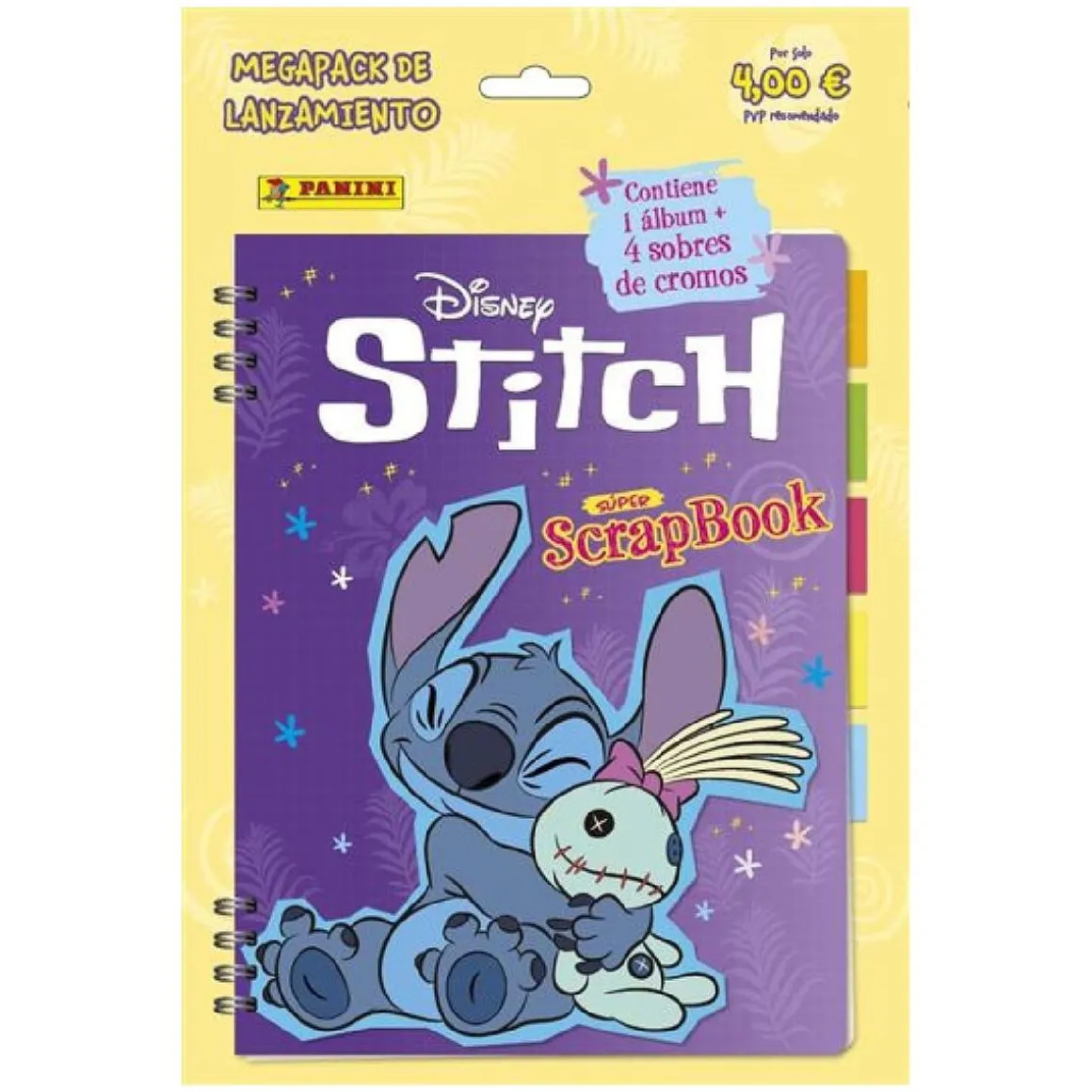 Panini - Megapack Álbum + 4 Sobres Stitch