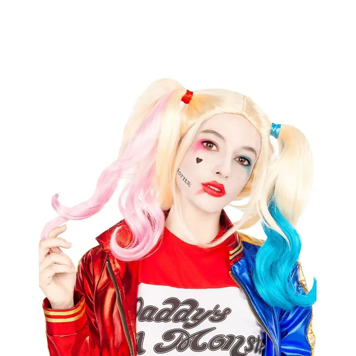 Peluca Harley Quinn Escuadrón Suicida