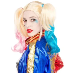 Peluca Harley Quinn Escuadrón Suicida
