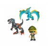 Pinypon - Pack Figura y 2 dinosaurios Pinypon Action