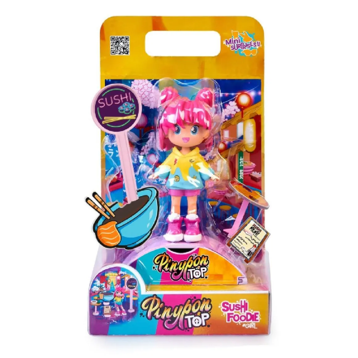 Pinypon Top - Foodie Girl Muñeca (Varios Modelos)