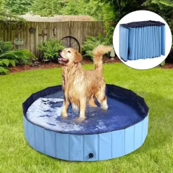 Piscina plegable para mascotas 140 cm
