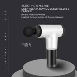 Pistola de masaje Gris