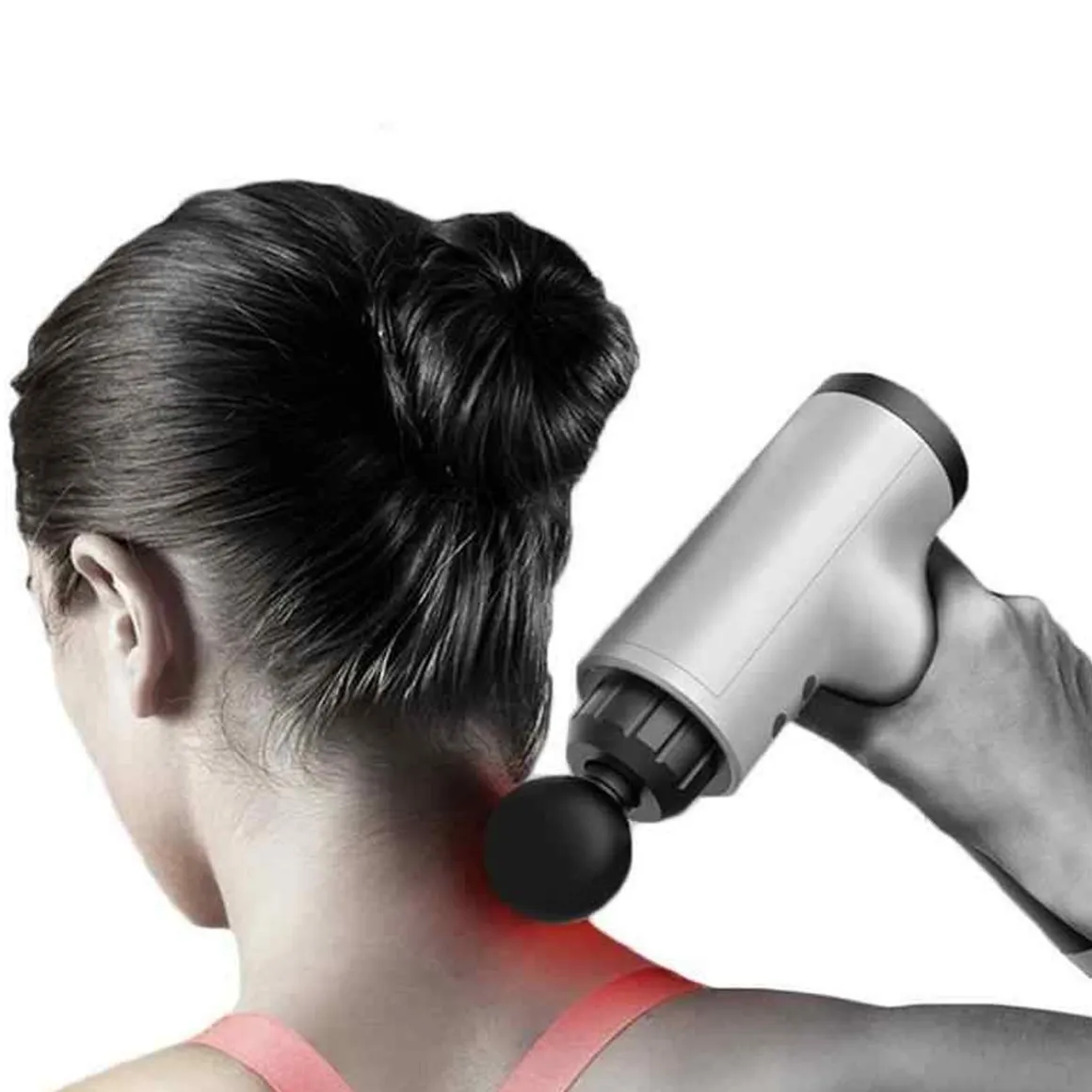 Pistola de masaje Negra