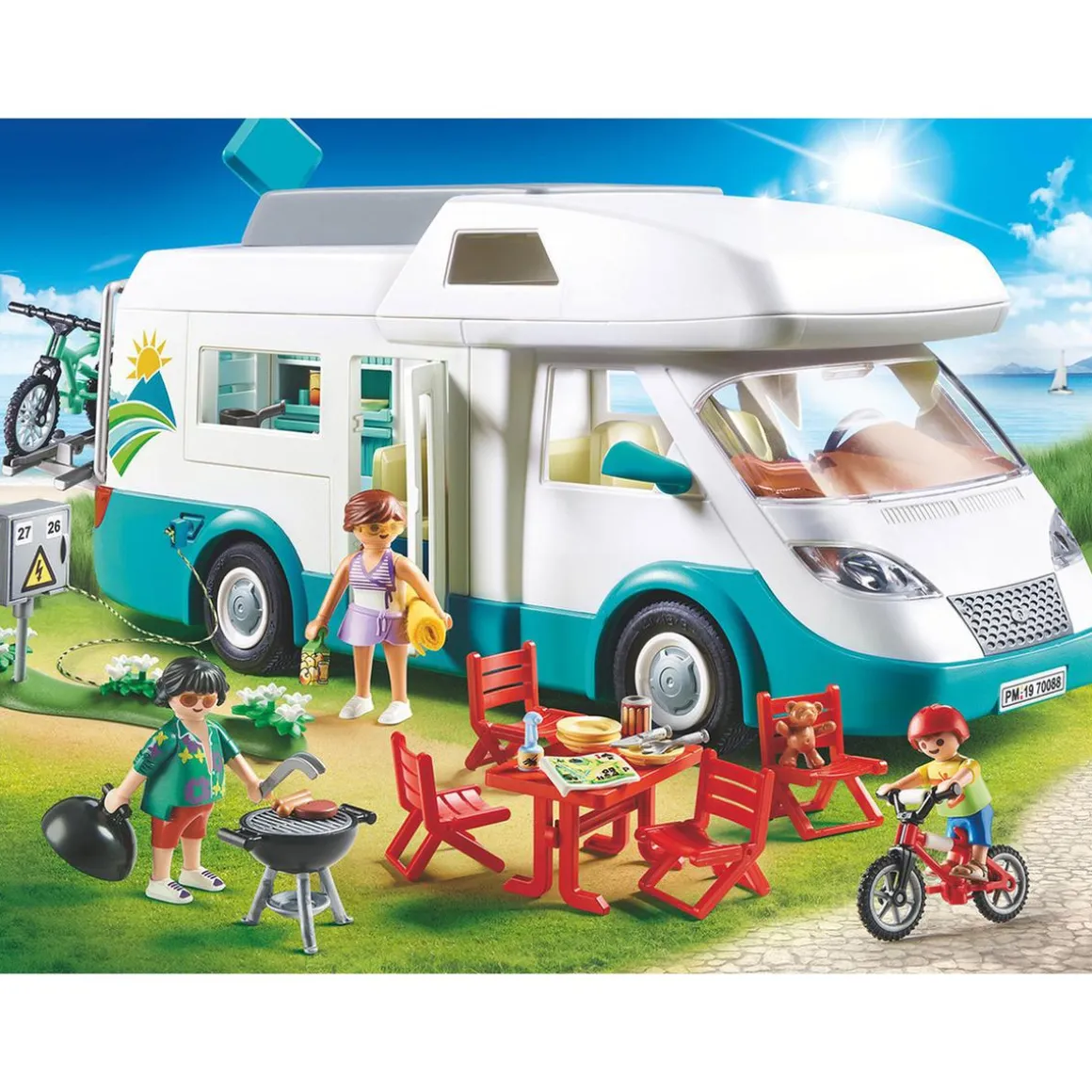 Playmobil - Caravana de verano - 70088
