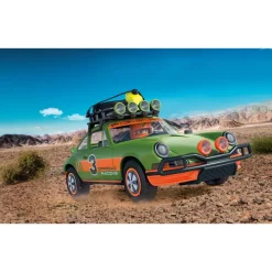 Playmobil - Carrera Porsche 911 Offroad con Funciones y Accesorios ㅤ