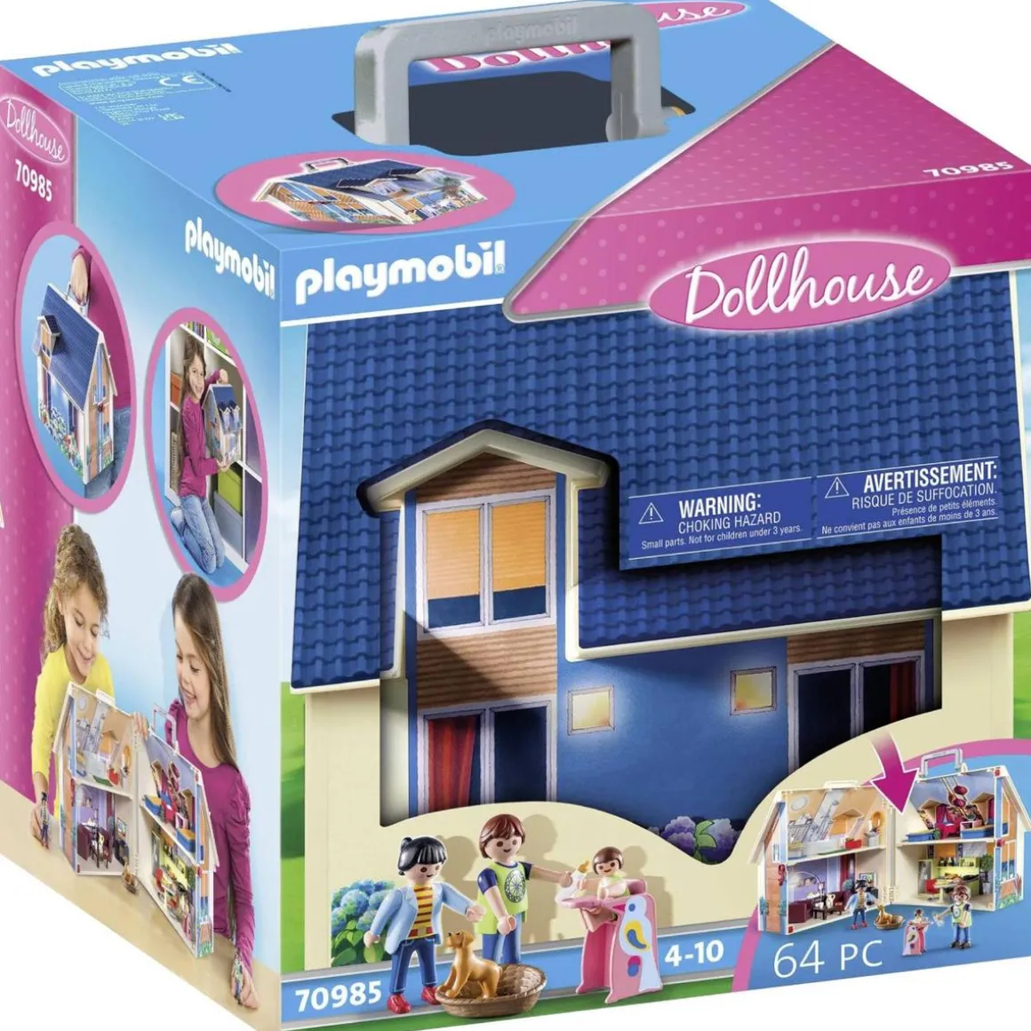 Playmobil - Casa de muñecas Maletín - 70985