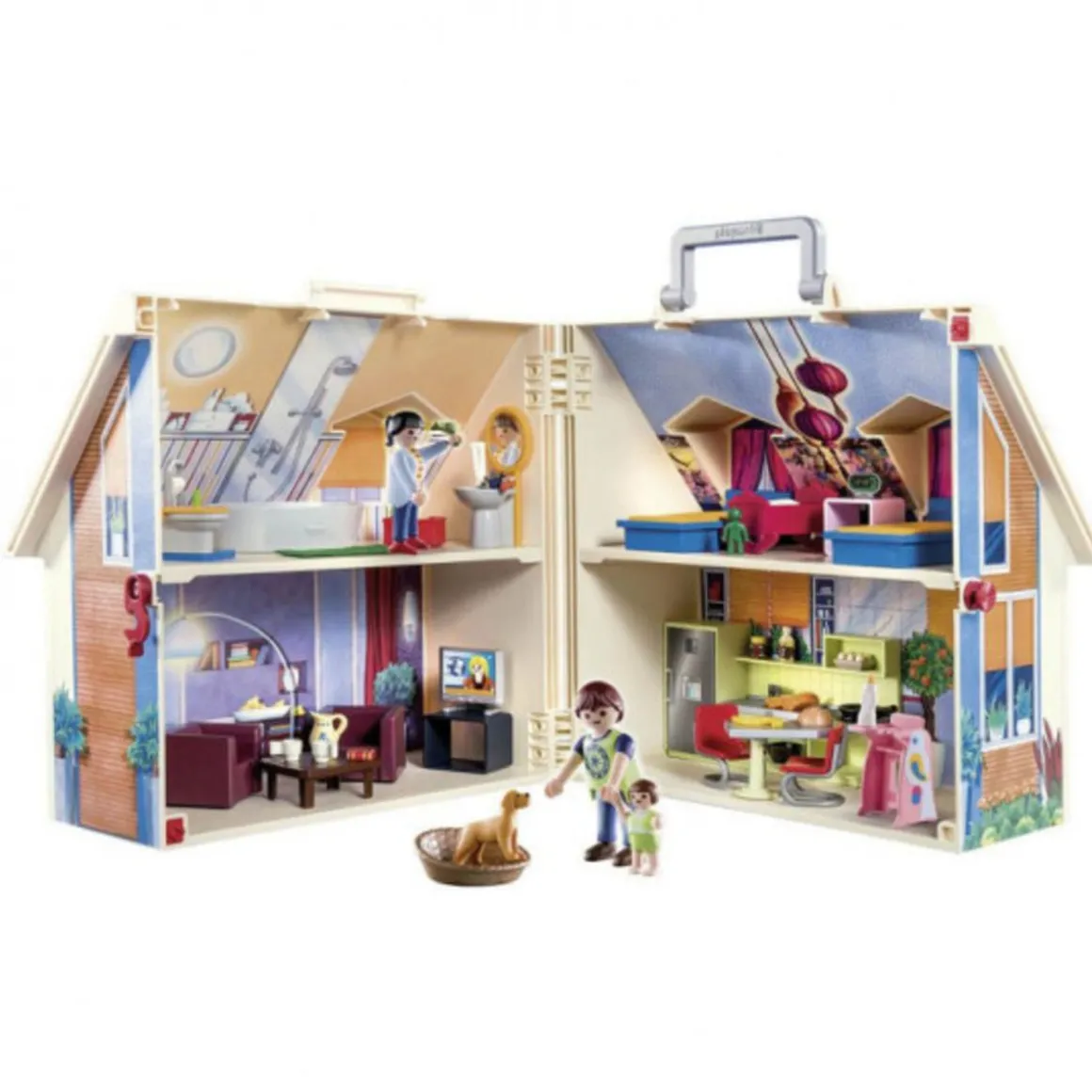 Playmobil - Casa de muñecas Maletín - 70985